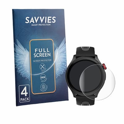 Savvies - Screenprotector voor myPhone Adventure - Folie Beschermfolie transparant volledig dekking 4 Stuks