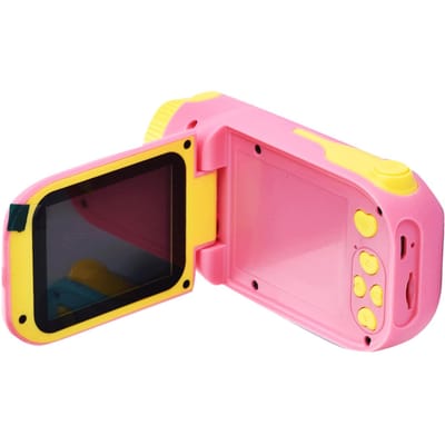 1080P 20 mégapixels haute résolution caméscope vidéo pour enfants mini appareil photo numérique portable avec 2,4 rose
