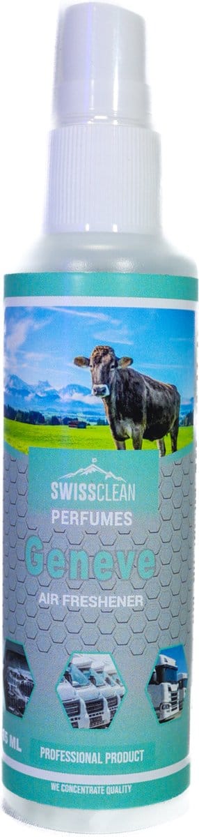 Swiss Clean | Geneve | Interior parfum | Interieur parfum | Geur: Zeebries | Cleaner | 65 ML