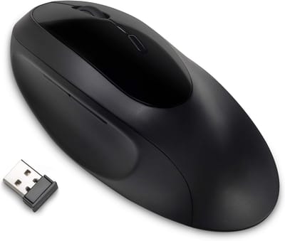 Ergonomische Draadloze Muis met Polssteun - Dual Wireless, Stille Klikken, 5 Knoppen, 3 DPI-instellingen