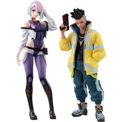 Anime Game Cyberpunk Rebecca Figuur Staand Model Speelgoed Collectie Lucy Actiefiguur David figuren Bureau Decoratie Verjaardagscadeau 16-22CM