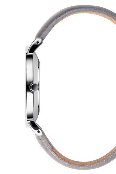 Orphelia Iconic OF711812 Horloge - Leer - Grijs - Ø 36 mm