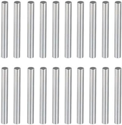 Ronte - Plankdragers voor keuken en meubels - 20 stuks cilindrische pennen 5 x 45 mm - Boekenkast en plankhouders voor kasten