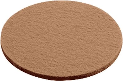 Daff - Onderzetter - Rond - 10 cm - Toffee bruin