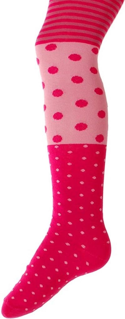 Maillot Ewers Roze/Fuchsia - Vlakken met Dots en Streepjes-92/98