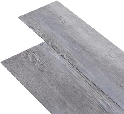 Vinyl vloerplanken - Zelfklevend laminaat - Woonkamer keuken - Waterdicht antislip - 91.5 x 15.2 cm - Mat grijs hout