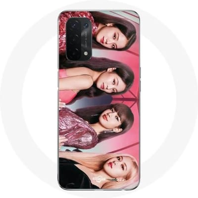 Oppo A54 5G hoesje blackpink album lisa blackpink stadion van Frankrijk