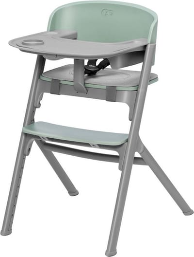 Kinderkraft LIVY 3-in-1 Kinderstoel - Voor 6 Maanden tot 110 kg - Verstelbare Zitting en Ergonomische Rugleuning - Groene