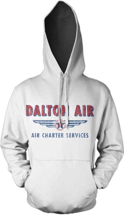 MacGyver Hoodie/trui -S- Daltons Air Charter Service Wit