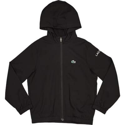 Lacoste Diamond Taffeta Trainingspakken Kinder - Zwart - Maat 130 - 140 CM - Poly Woven