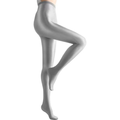Collants Gainants Sexy 70D Collants Leggings Brillants Satin Huilé Sous-vêtements Danseuse Chanteur Collants Réfléchissants Ds Boîte de Nuit One Size gray