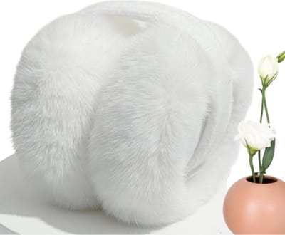 Bovista Oorwarmers - Oorverwarmers - Earmuffs - Ear Warmers - Dames - Heren - Volwassenen - Winter - Dames - Wit