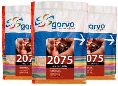 Garvo Vogelvoer Alfastart Pride (207510) - 3 x 1 kg - Voordeelverpakking