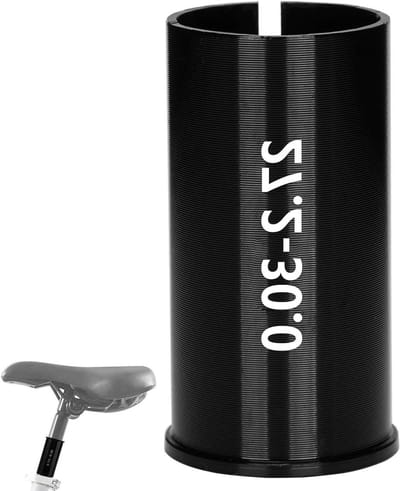 Fiets Zadelpen Buisadapter van Aluminiumlegering voor Mountainbike en Racefiets - Met Reducerende Hulzen