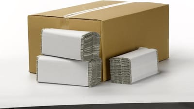 Vouwhanddoek 1-laags c-vouw 33x25cm (20x180st)