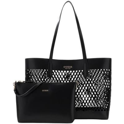 GUESS shopper Letty 2 in 1 Tote Black zwart