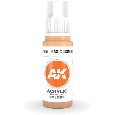 Basic Skin Tone Acrylic Modelling Color - 17ml - AK-11052