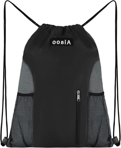 Draagbare Mesh Rugzak voor het Strand, Ideaal voor Zwemmen en Waterdichte Opbergtas voor Reizen