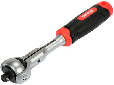 Yato - Serie YT-07200 - Professionele Grzechotka Met Draaibare Kop - 1/4" - 72 Tanden