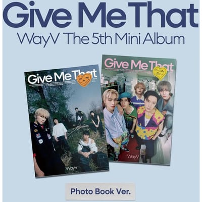Album WayV – Give Me That (Fotoboek ver.) [5e Mini Album] Set