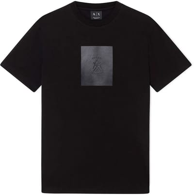Armani Exchange Xm002213_af10356 T-shirt Met Korte Mouwen Zwart M Man