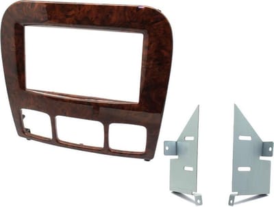 2Din Frame MB S Class 1998-2005 houten afwerking