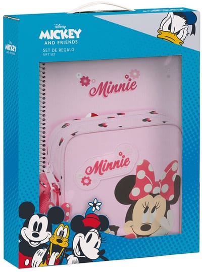 Safta Minnie Mouse Naive Schrijfwarenset Transparant