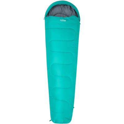 Mountain Warehouse Unisex Basecamp 250 zomerslaapzak voor volwassenen (Teal)