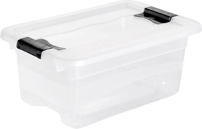 JGS ® Transparante Opbergdoos met Deksel en Schuifsluiting voor Efficiënte Opslag en Organisatie