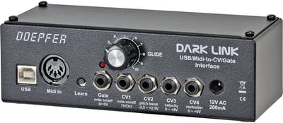 Doepfer Dark Link USB/MIDI-to-CV/Gate-Interface - MIDI-tool voor keyboards