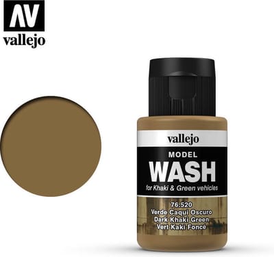 Vallejo Model Wash 76.520 Dark Khaki Green