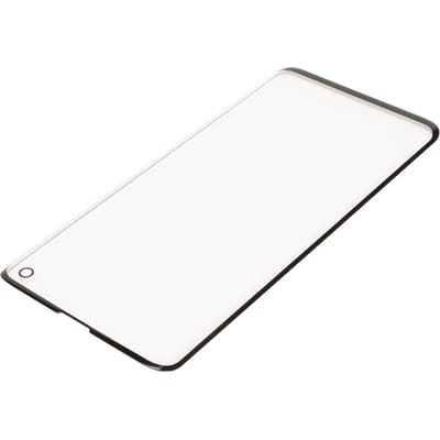 Kit de réparation de remplacement de l'écran de la lentille extérieure avant pour Samsung Galaxy S10 G973, noir white