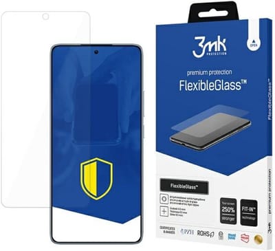 3MK FlexibleGlass - Hybride Beschermglas - Xiaomi 14T - Ultradunne Constructie - Gemakkelijk te Monteren