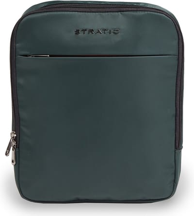 Stratic Schoudertas Pure Messenger Bag Dark Green Groene