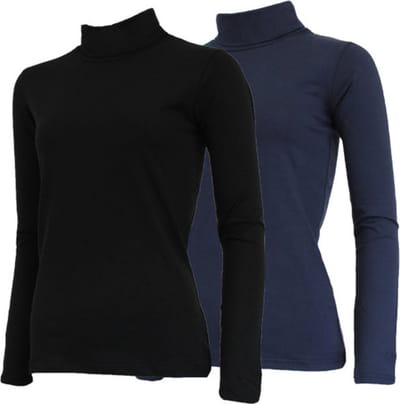 2-Pack Campri - Skipully - Wintersportpully - Dames - Black/Navy (919) - maat S