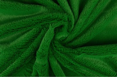 1 meter zachte bont stof - Groen - 155cm breed