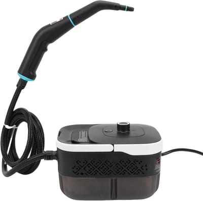 Stoomreiniger - Stoomboot - Diepe Reiniging - 2500W Kracht - 1.25 Liter Tank - Zwart