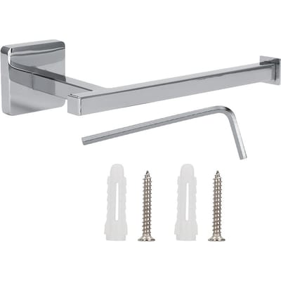 Wandmontage Rek Toiletrol Papierhouder Badkamer Tissue Opbergplank gray