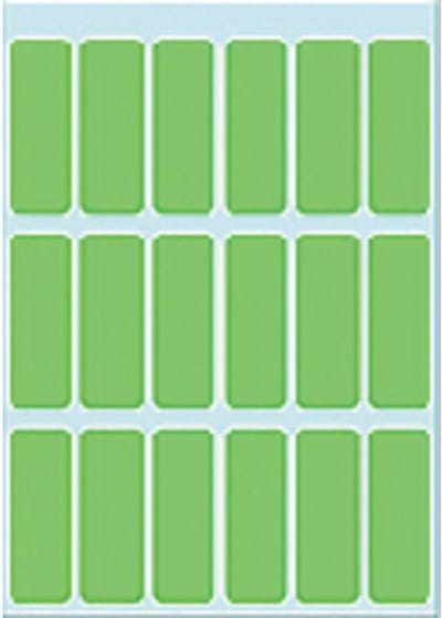 Etiket herma 3655 12x34mm groen 90st | 10 stuks