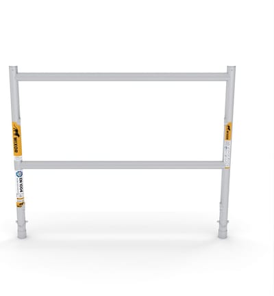 Wixor | Leuningframe 135 cm | steigerframe | steigeronderdeel | rolsteiger | aluminium | steiger | stelling