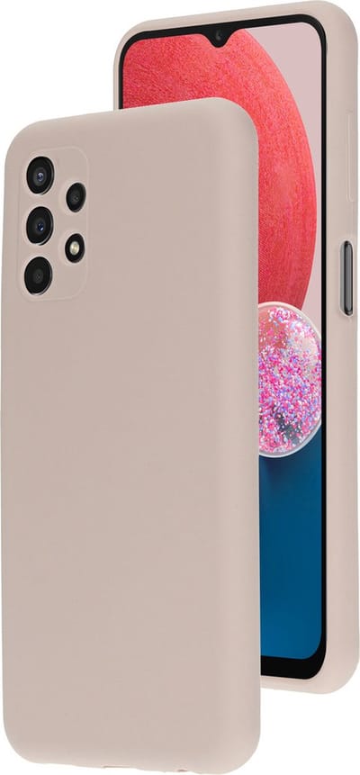 Mobiparts hoesje geschikt voor de Samsung Galaxy A13 4G - Siliconen - Roze