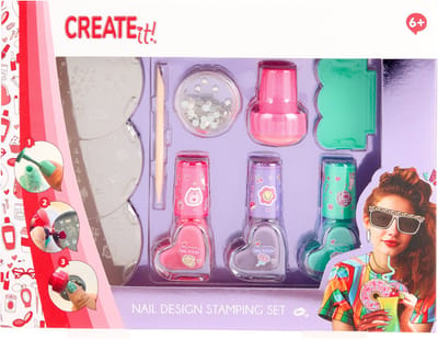Create it! Nageldecoratie stempelset Opmaken en sieraden