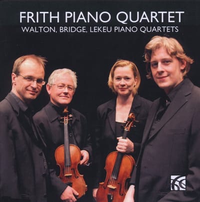 Frith Piano Quartet - Walton, Bridge & Lekeu Piano Quartets (CD)