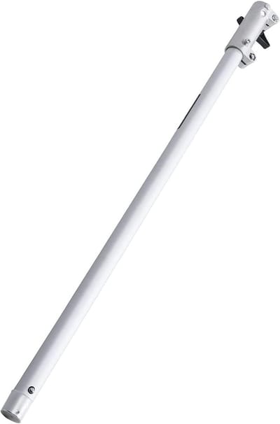 Vervangende Stang - Verlengstuk Trimmer - Gazon Randen Trimmen - Aluminium Constructie - 73.5 cm - Zilver