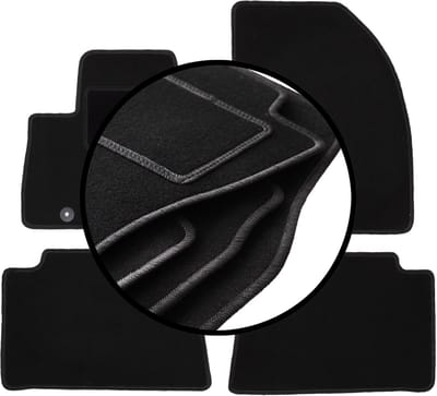 Complete set veloursmatten voor: Ford Kuga MK1 SUV (2008-2011)