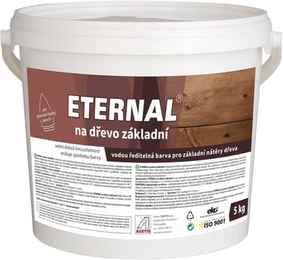 Eternal op hout basis 5 kg, Wit