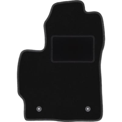 Bestuurdersmat zwart voor: Toyota Auris I hatchback (2007-2012)