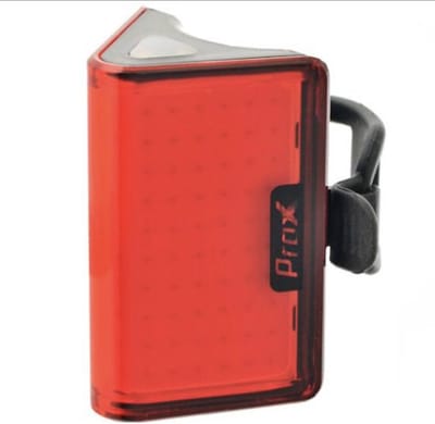 ProX Fietsverlichting Achterlicht LED - 100 Lumen - 180° Stralingshoek - USB Oplaadbaar