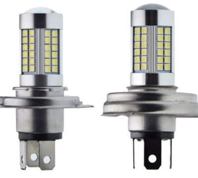 H4 LED-koplamp/. Mistlamp 12W hooghelderheid 66 stuks 3030 meer dan 1000LM 6V 12V