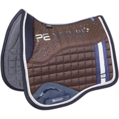 Antislip dressuurmat voor paarden, satijn Premier Equine Azzure
